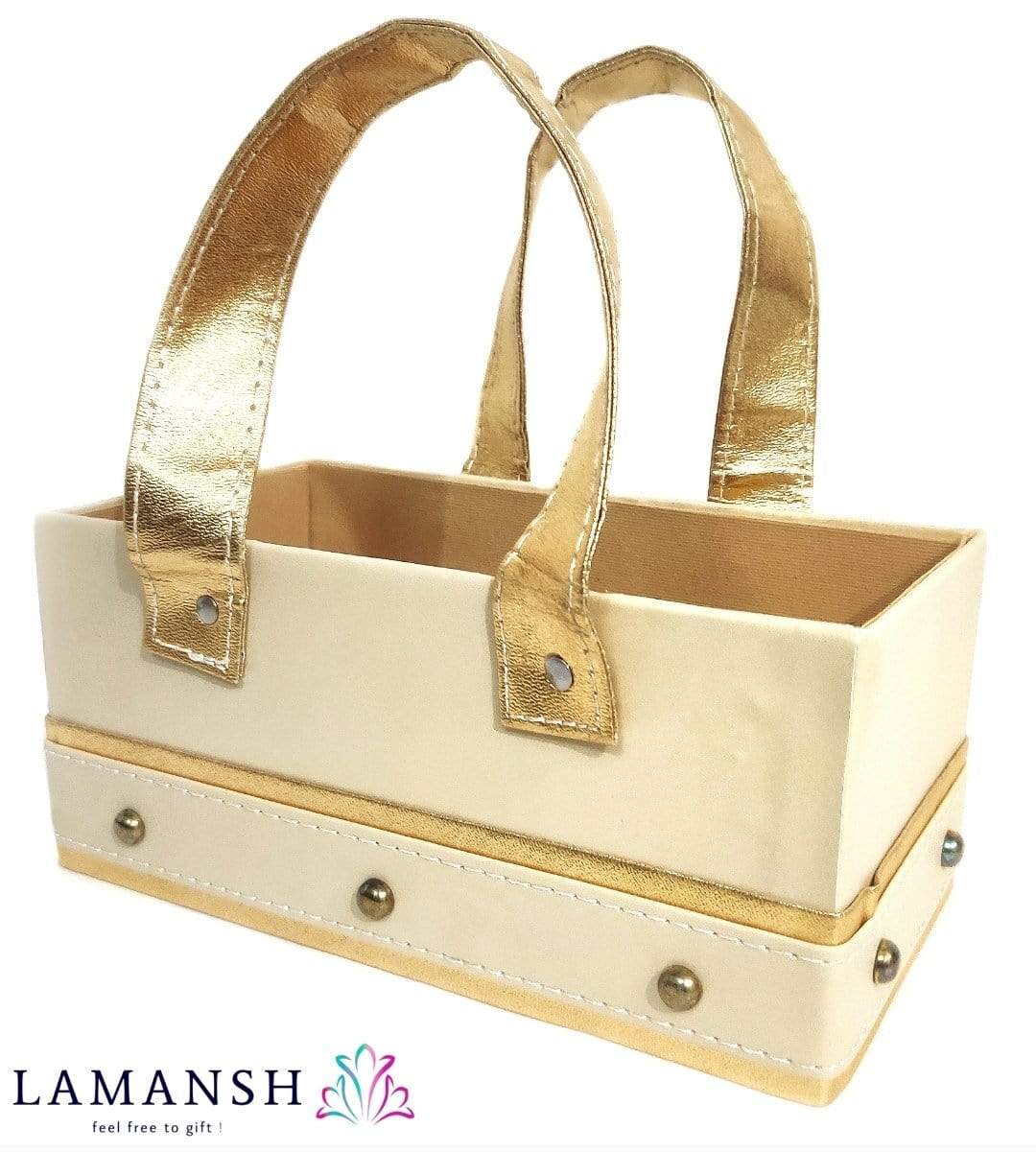 New Jaipur Handicraft Gift Baskets 💛 Lamansh® Luxurious Room Gift 🎁Hamper Basket Pack of 5