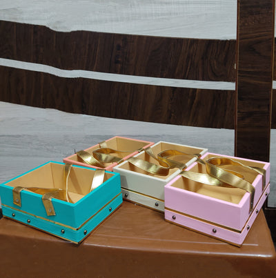 New Jaipur Handicraft Gift Baskets 💛 Lamansh® Pack of 1 Big size Luxurious Room Gift 🎁Hamper Basket