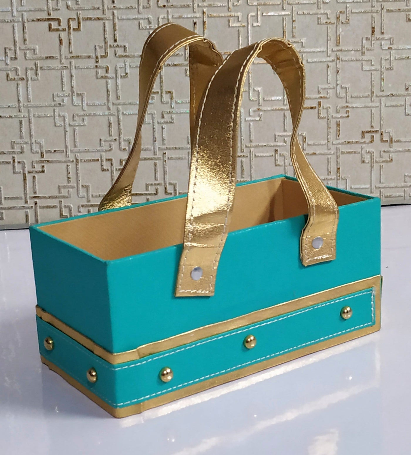 New Jaipur Handicraft Gift Baskets 💛 Lamansh® Pack of 1 Empty Room Gift 🎁Hamper Basket