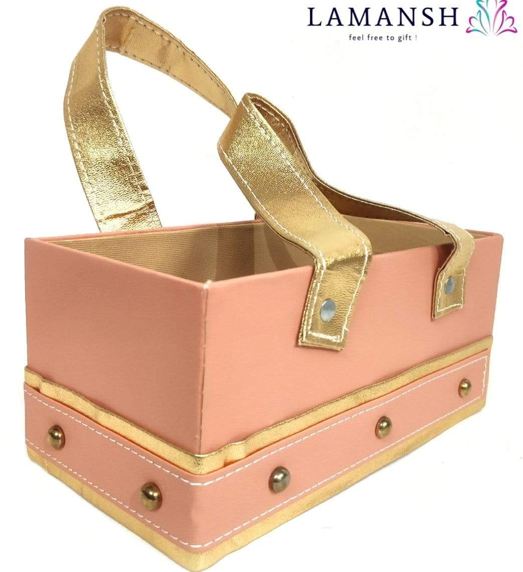 New Jaipur Handicraft Gift Baskets 💛 Orange Lamansh® Luxurious Room Gift 🎁Hamper Basket