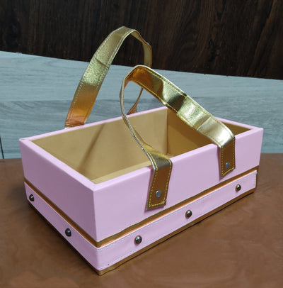 New Jaipur Handicraft Gift Baskets 💛 Random colour Lamansh® Pack of 1 10×7×3.5 inch
Luxurious Room Gift 🎁Hamper Basket