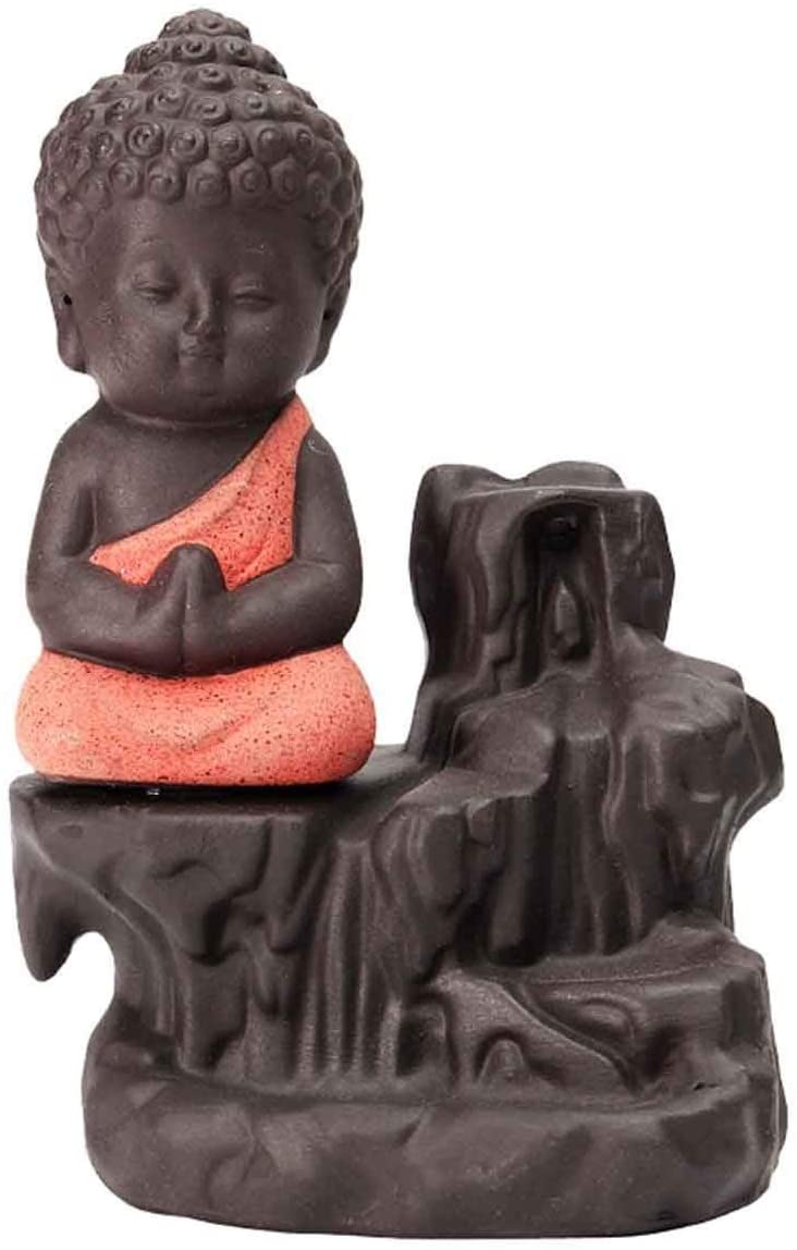 New Jaipur Handicraft Showpiece Multicolor / Standard / Lord Buddha Lamansh® Smoke Buddha Incense Holder / Buddha statue / God Statue👼 / Lord Buddha Idol 🛐 / Decorative Showpiece / Gifting Showpiece 🎁 / Incense Holder