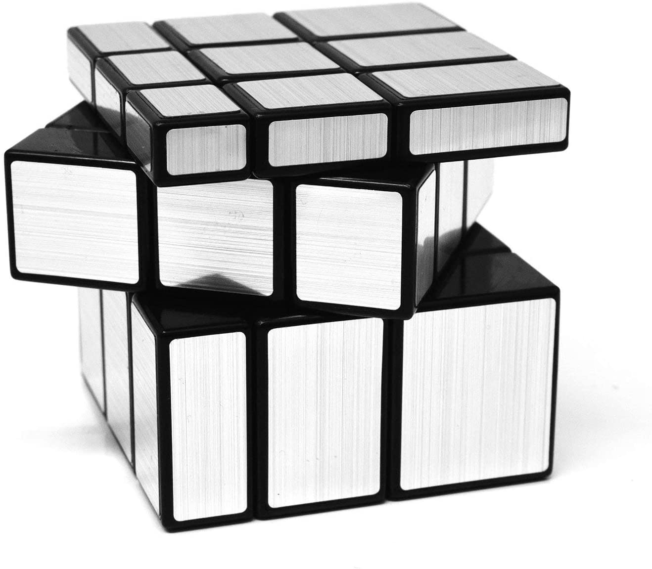 New Jaipur Handicraft Silver Mirror Rubik's Cube - Lamansh