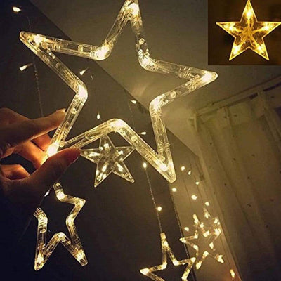 New Jaipur Handicraft star Light 💥 Pack of 40 Star Light Color Changing Diwali Decorative Lights 💥 for Home / Christmas 🎄🎅🔔❄ Decoration Star ⭐ Light / Perfect💯✨ for Home Decoration