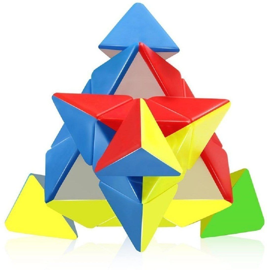 New Jaipur Handicraft Triangular Puzzle Rubik's Cube - Lamansh
