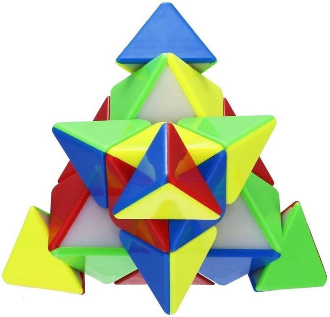 New Jaipur Handicraft Triangular Puzzle Rubik's Cube - Lamansh